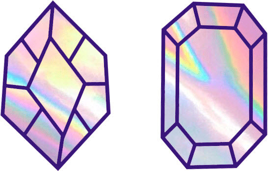 Gemstones  - Tattoonie Holográfico