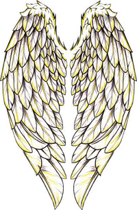 Reuze Engel Vleugels Tattoo