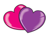 Purple Glitter Hearts purple-glitter-hearts
