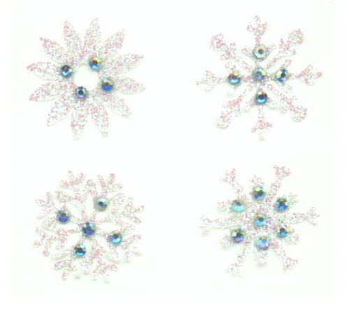 Glitter Sneeuwvlokken Body Jewel Stickers