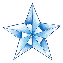 étoile Tattoo Lumineux