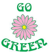Go Green Blume Tattoo