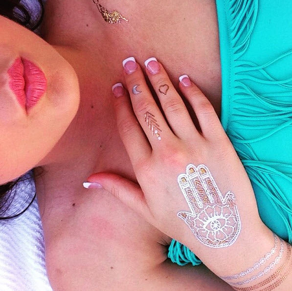 Prismfoil Gold & Silver Jewelry (15 Tattoos)