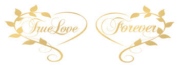 True Love Forever Gold Tattoo