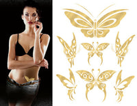 Gouden Vlinders Tattoos
