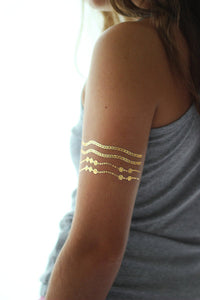 Foil Bracelets Tattoos