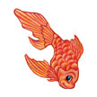 Tatuaggio Di Pesce Rosso