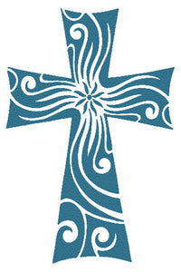 Groovige Kreuz Tattoo