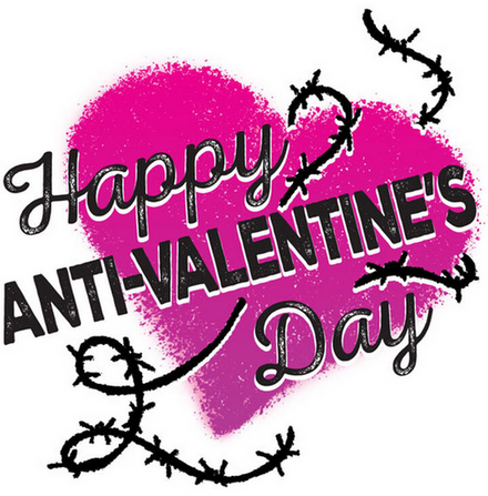 Anti Happy Valentijnsdag Tattoo