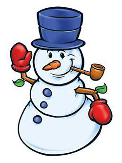 Happy Snowman Tattoo