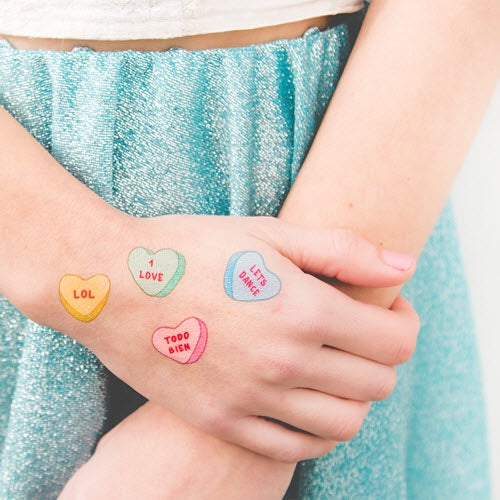 Mensagens Coraçã - Tattoonie