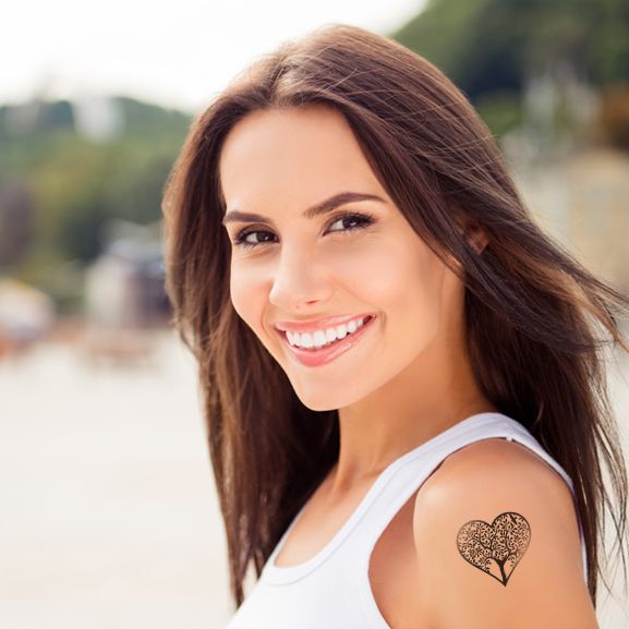 Árbol Del Corazón Tatuaje
