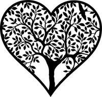 Heart Tree Tattoo