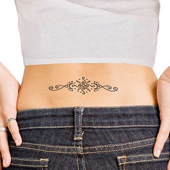 Tatuagem Estilo Henna - Alcançar Para Além