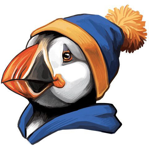 Hipster Puffin Tattoo