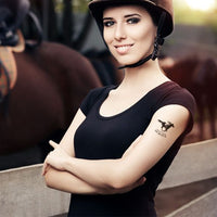 Cheval Hold Your Horses Tattoo
