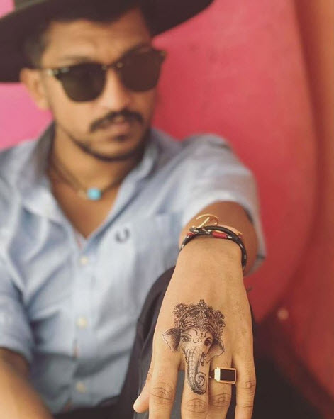 Santo Señor Ganesh Tatuaje (3 Tatuajes)