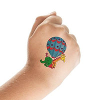 Heißluftballon Tattoo