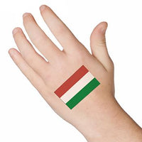 Tatuaje De La Bandera De Hungría