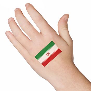 Iran Flag Tattoo