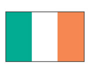 Tatuaje De La Bandera De Irlanda