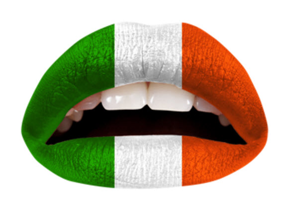 Irish Flag Violent Lips