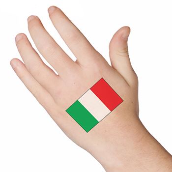 Italienische Flagge Tattoo