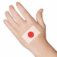 Tatuaje De La Bandera De Japón