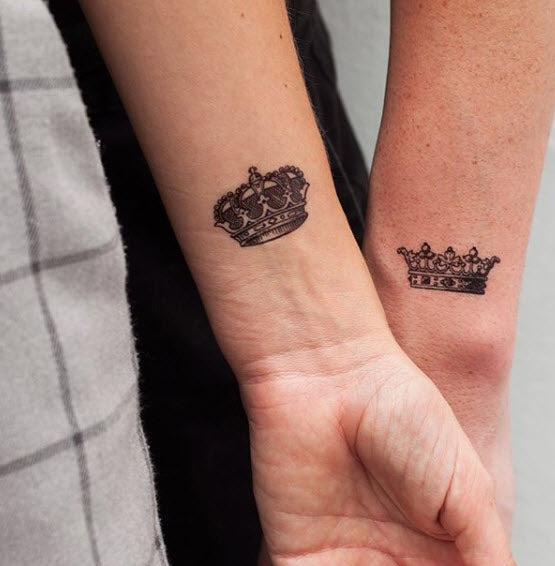30+ King and Queen Tattoos