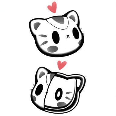 Kitcat - Tattoonie (2 tatoeages)