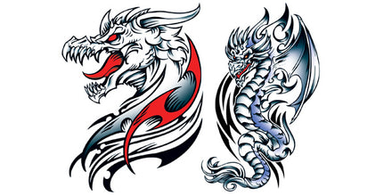 Knucker Drachen Tattoos