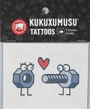 Kukuxumusu Enrosque - Tattoonie (2 tatuagens)