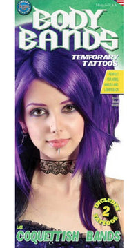 Pizzo - Fasce Civettuole - Tinsley Transfers (2 Tatuaggi)