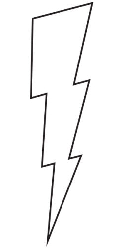 Strepik Lightning Bolt Tattoo