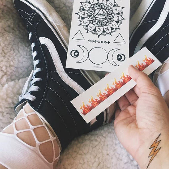 Lightning Bolt Tattoo