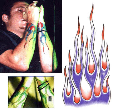 Linkin Park - Flame Tattoo