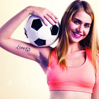 Love Voetbal Tattoo