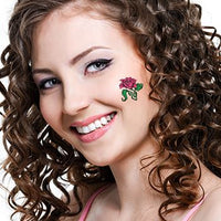 Tatuagem Rosa Cor-de-rosa Exuberante