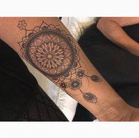 Tatuaggio Acchiappasogni Mandala