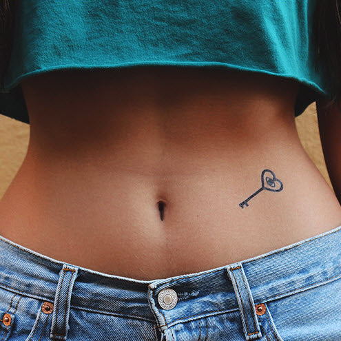 Vintage Key Hiding A Secret