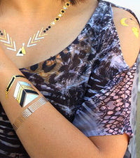 Collection Festival Métallique Prismfoil Tatouages (22 Tattoos)