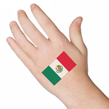 Mexico Flag Tattoo