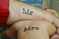 Tatuagem Mr & Mrs