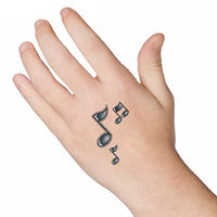 Muzieknoten Tattoos