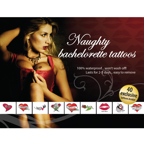 Naughty Bachelorette (40 tattoos)