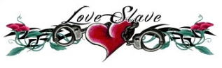 Ondeugende Love Slave Tattoo