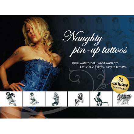 Naughty Pin-Up (35 tattoos)