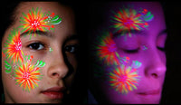 Neon Gesicht- & Körperbemalung Stargazer 10ml - Klar