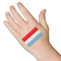 Tatuaje De Bandera De Holanda
