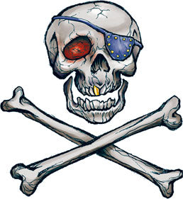 Crâne Cache-Oeil Tattoo